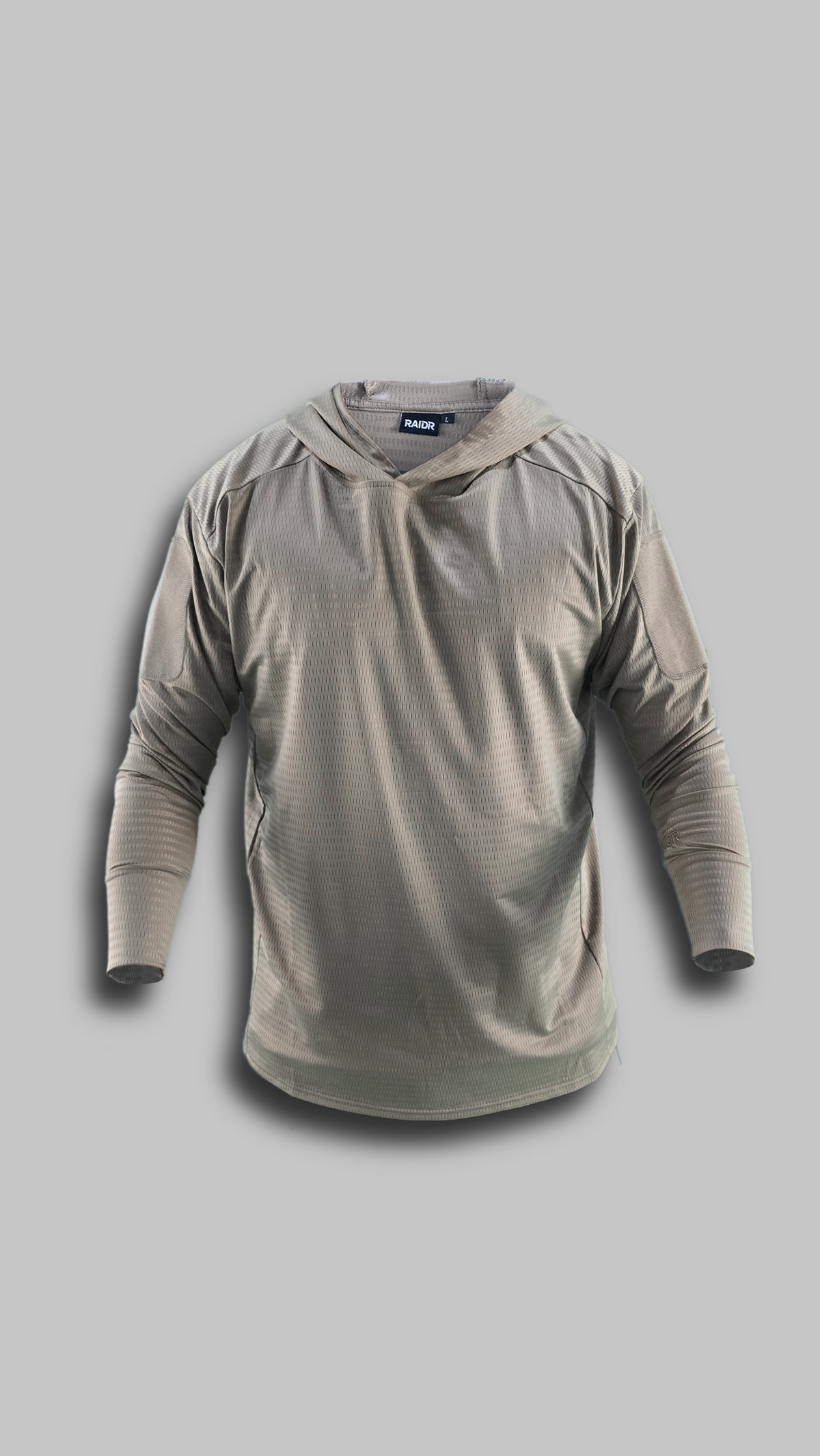 Desert Tan Hooded Rugby