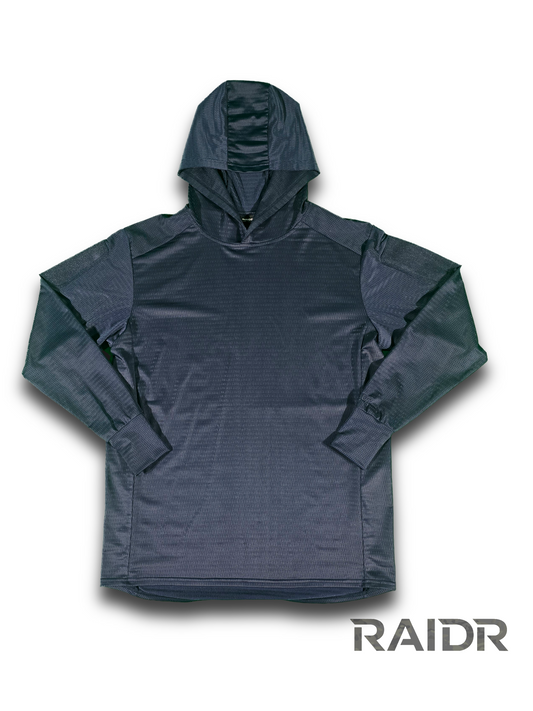 Patrol Blue Hooded Rugby